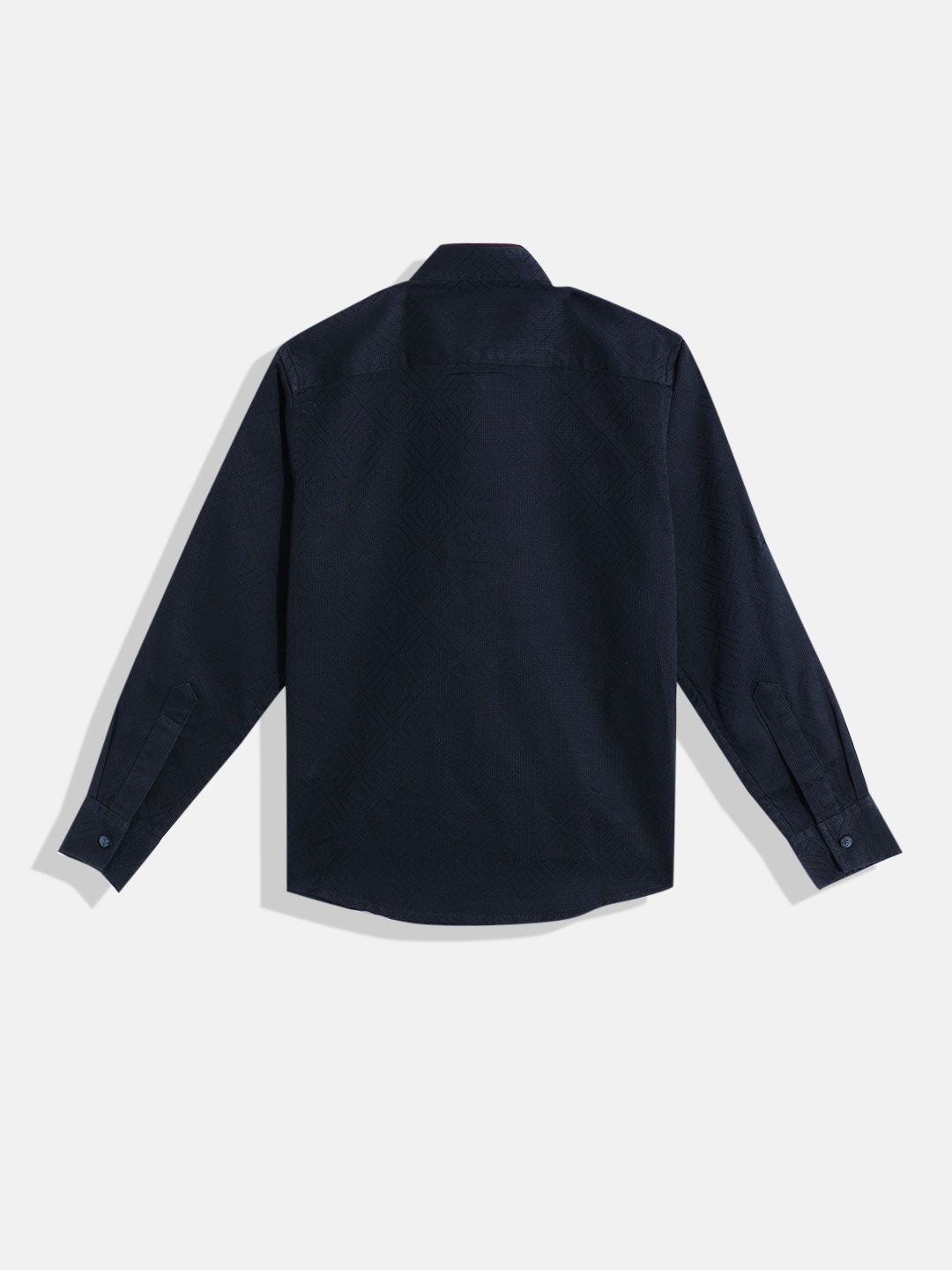 Monte Carlo Boys Textured Casual Smart Fit Shirt