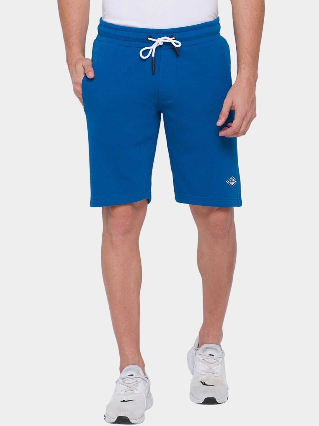 Being Human Men Blue Low-Rise Shorts