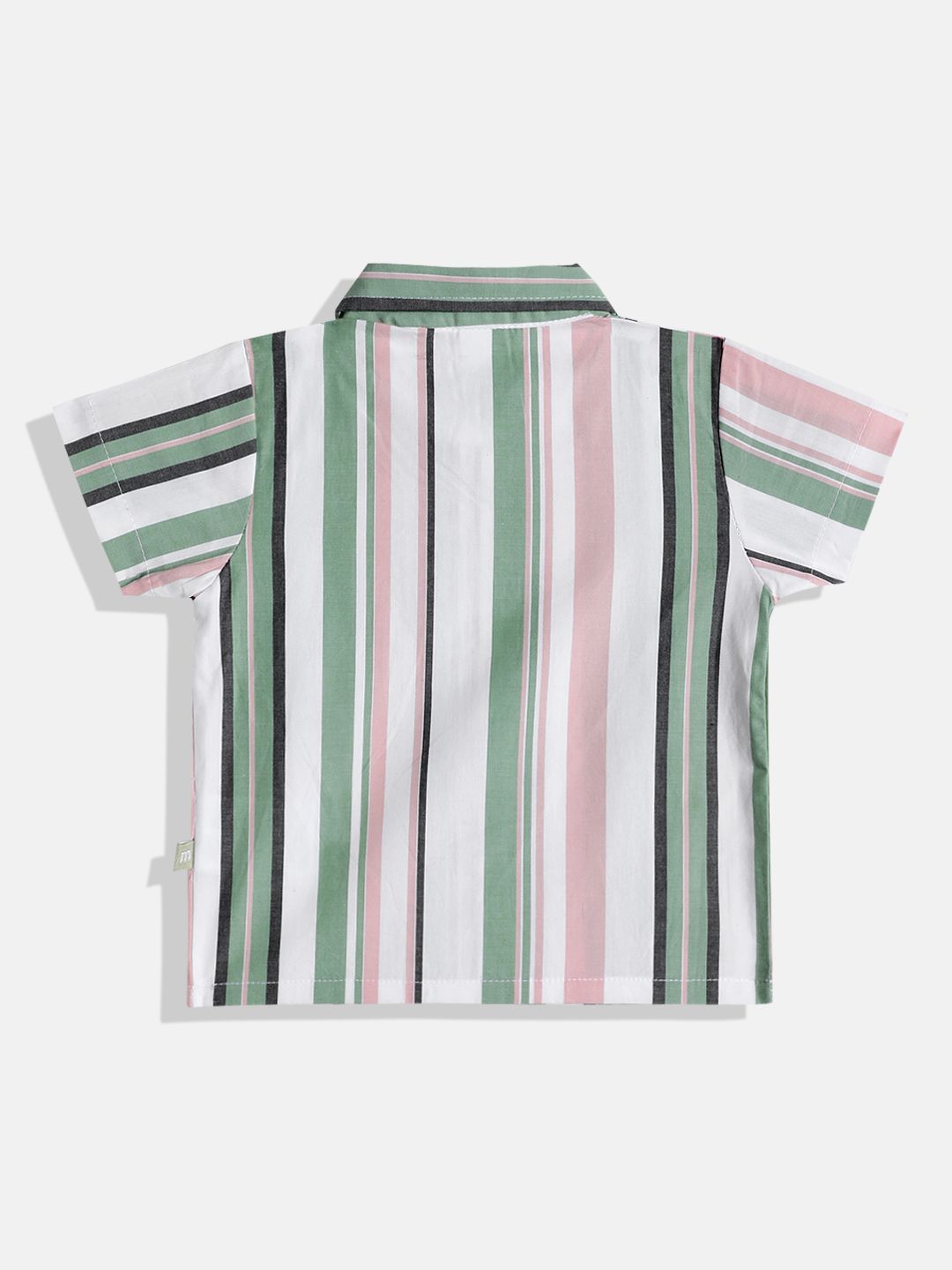 Moms Love Infant Boys Striped Pure Cotton Clothing Set