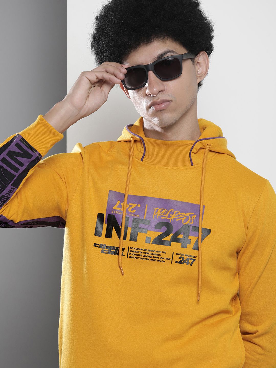 The Indian Garage Co Men Hooded Sweatshirt