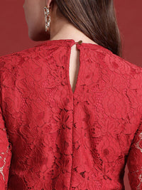 all about you Floral Lace Sheath Dress