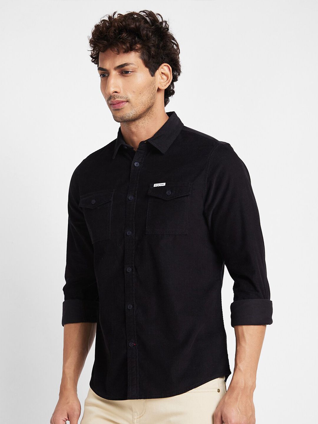 Being Human Slim Fit Opaque Casual Shirt