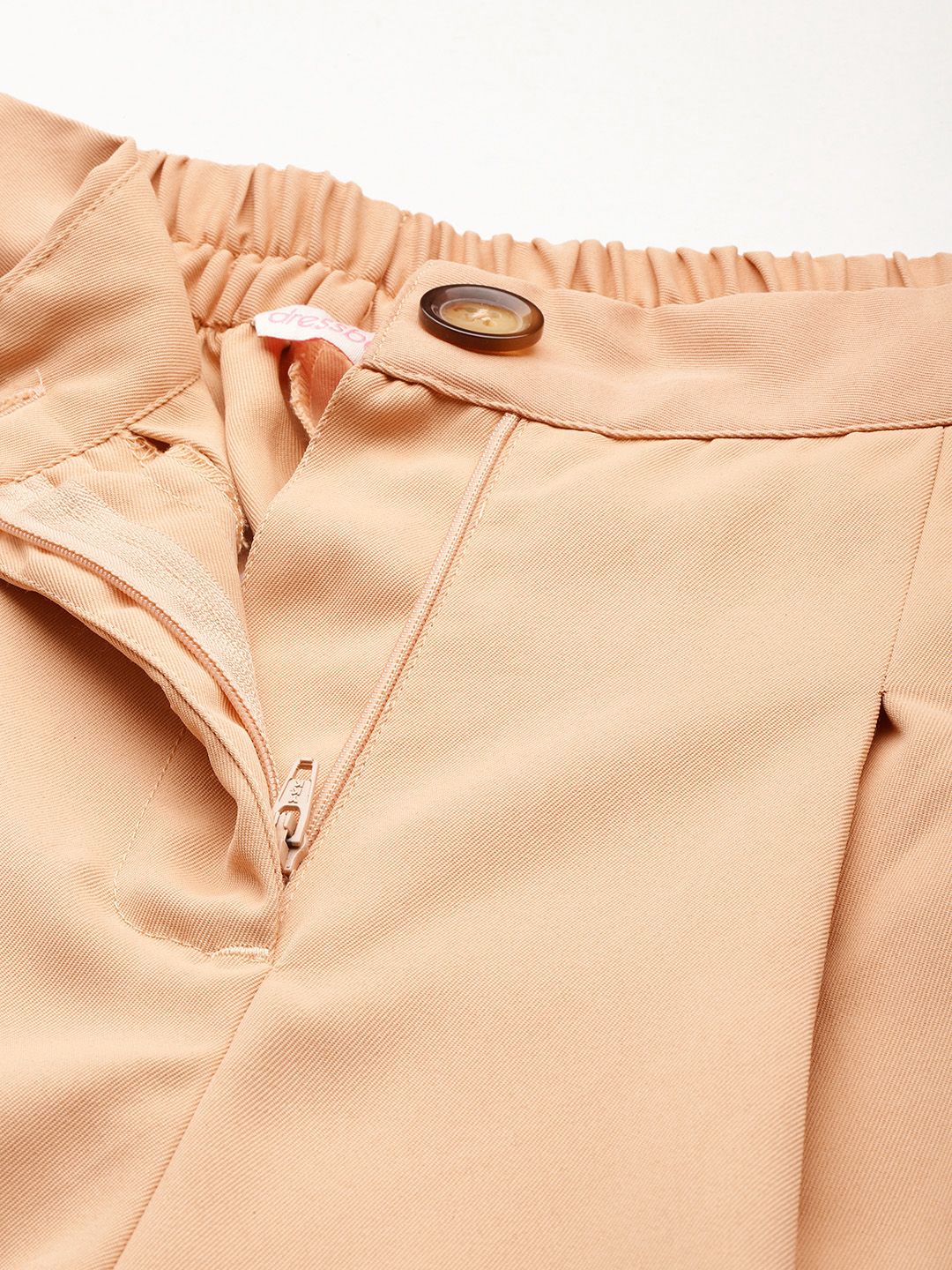 DressBerry Women Wide Leg Pleated Trousers
