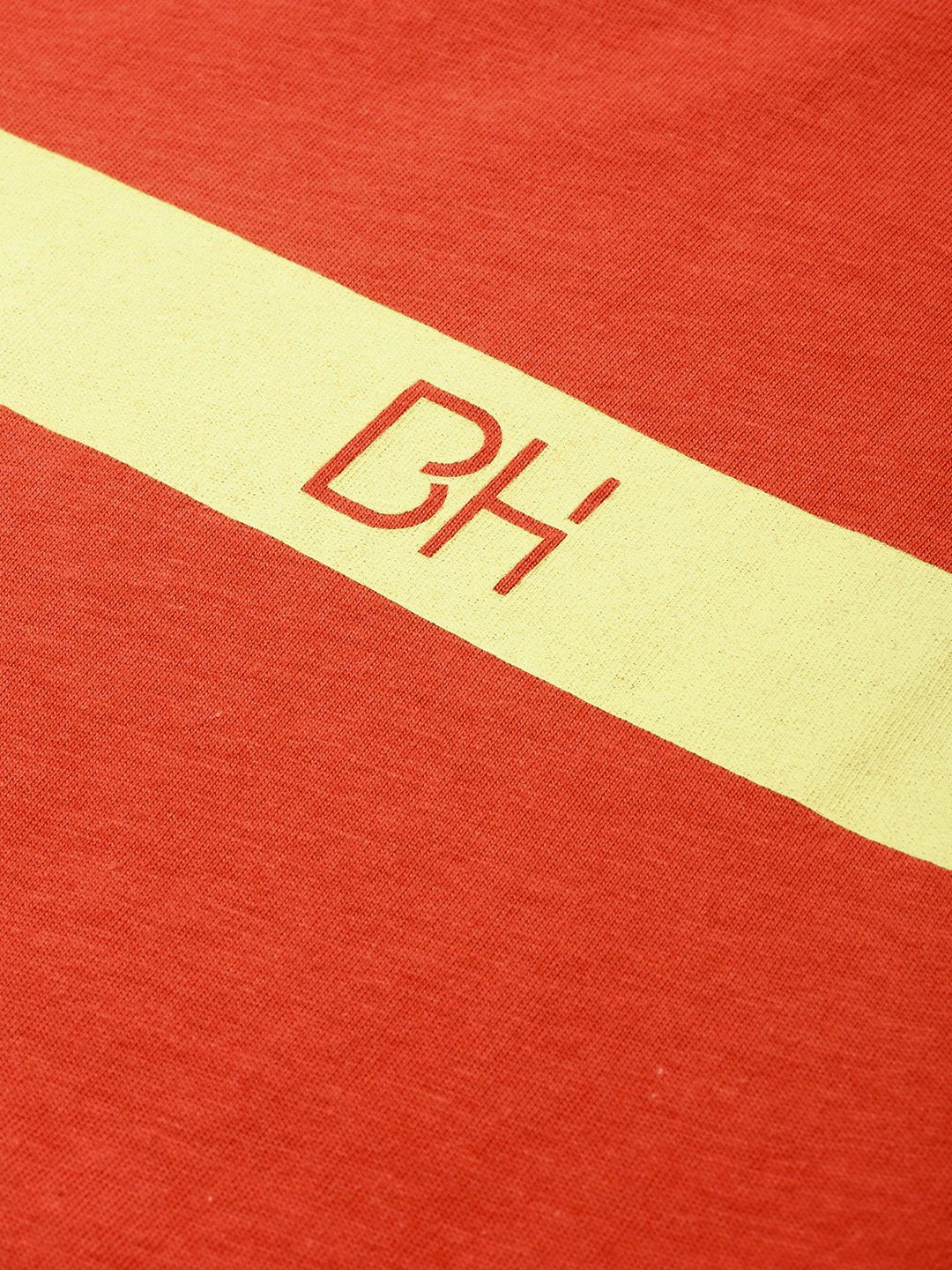 Being Human Striped Pure Cotton T-shirt