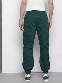 The Indian Garage Co Men Relaxed Fit Cargo Style Joggers
