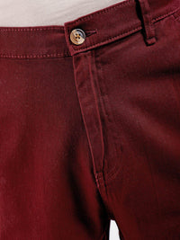 The Indian Garage Co Men Loose Fit Mid Rise Cotton Cargos
