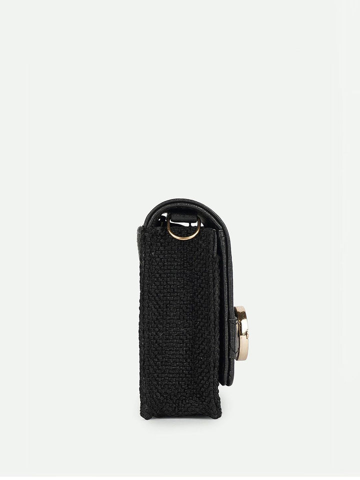 ZOUK Women Solid Textured Short Envelope