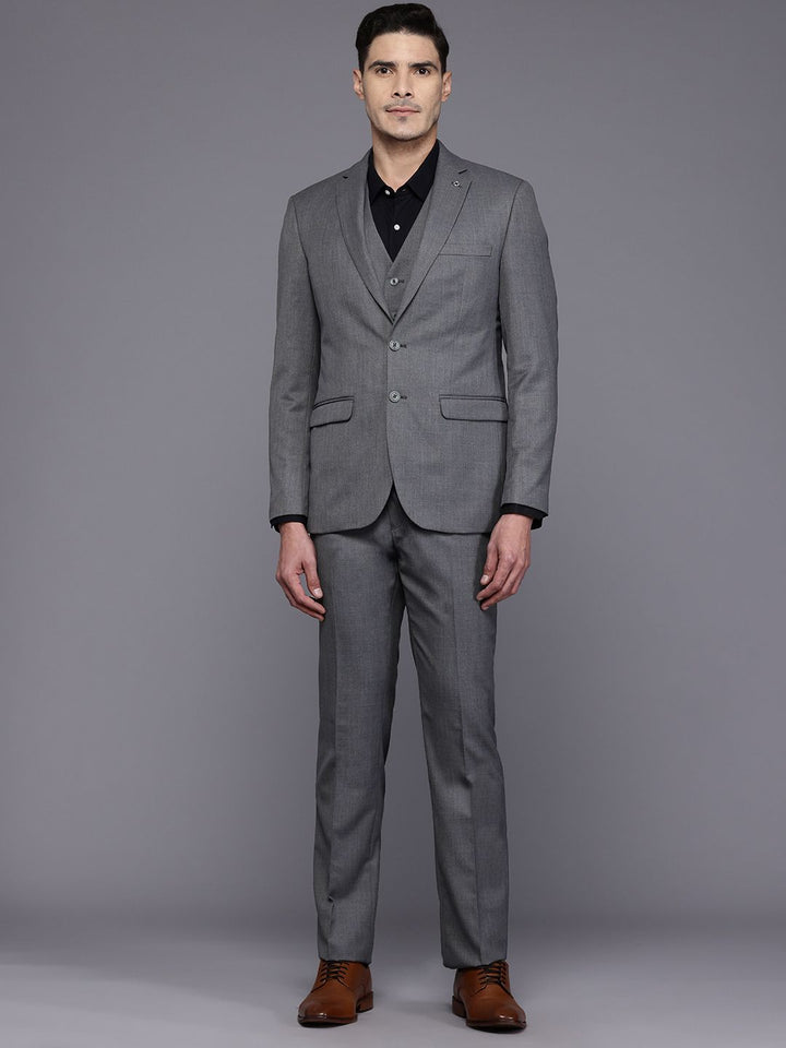 Raymond Formal Contemporary-Fit Blazer & Trouser With  Waistcoat