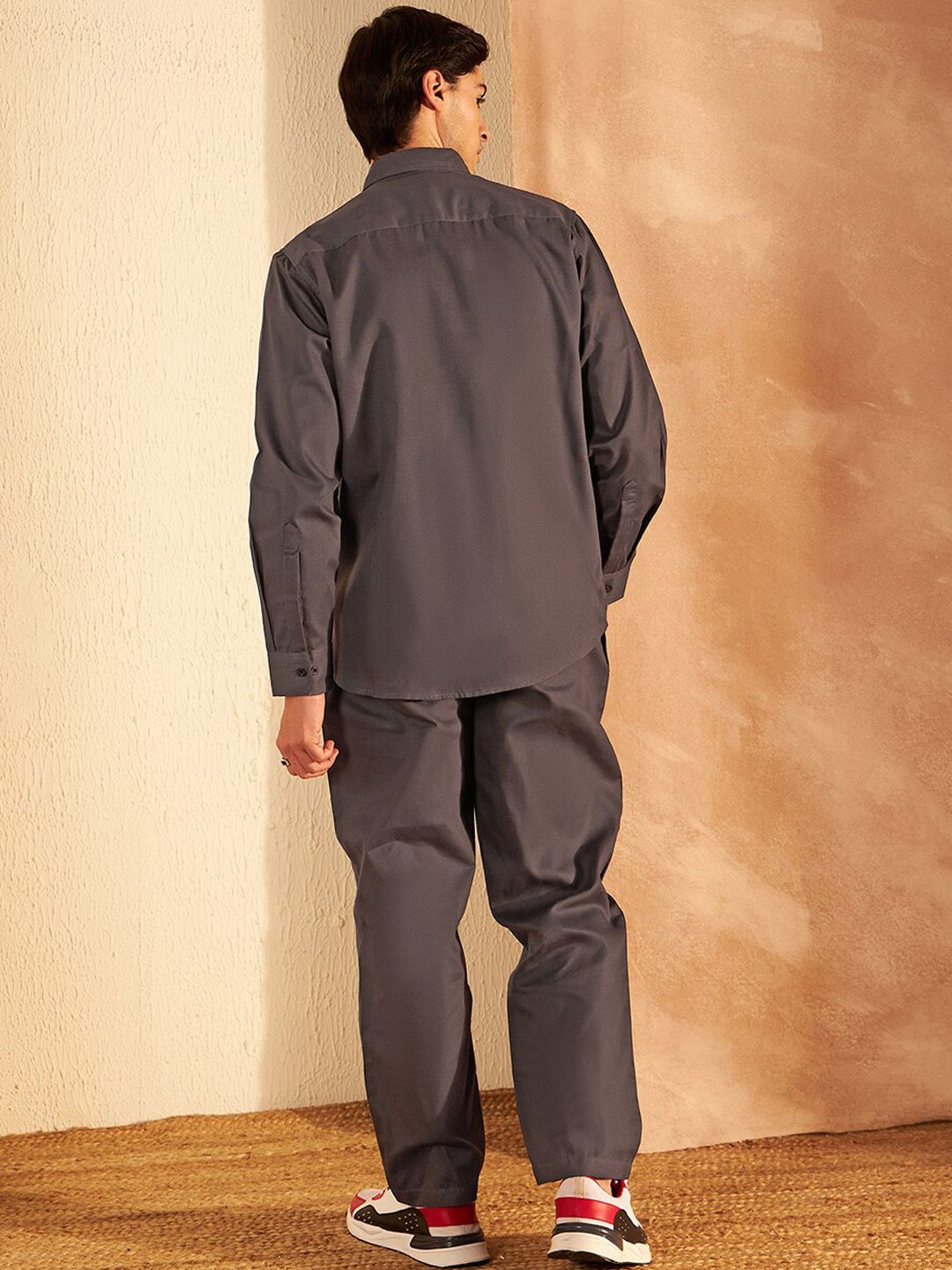 DENNISON Pure Cotton Shirt With Trousers Co-Ords