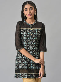 AURELIA Festive Floral Print Kurta