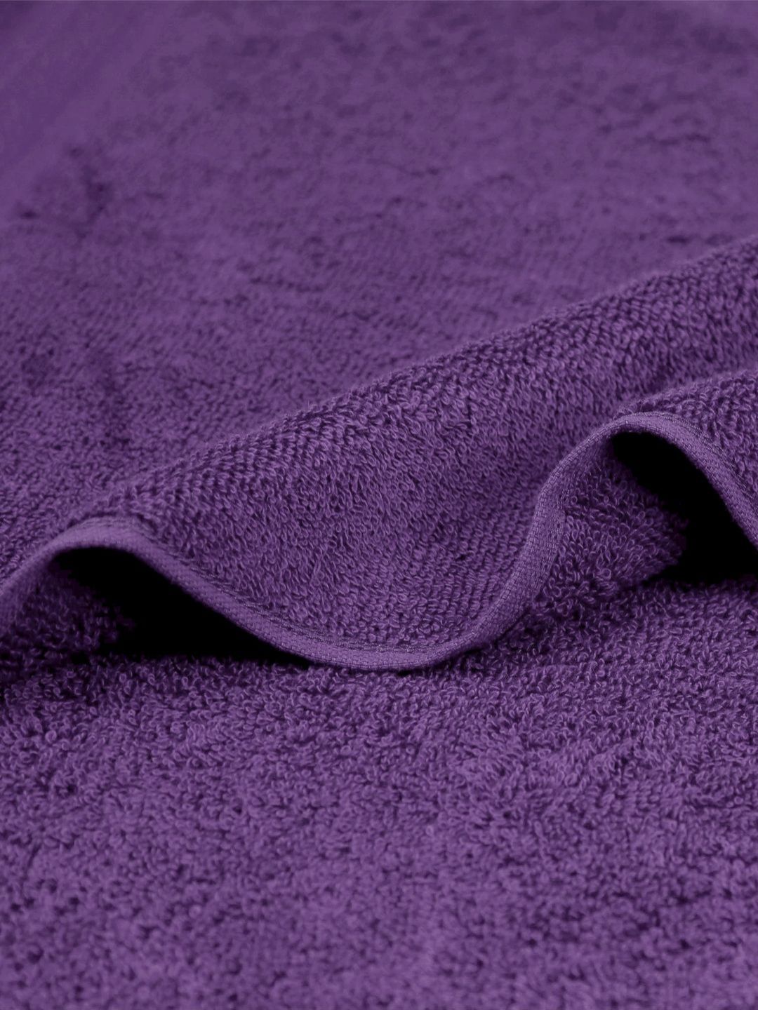 MYTRIDENT Soft Comfort Purple 3 Pieces Pure Cotton 500 GSM Towel Set