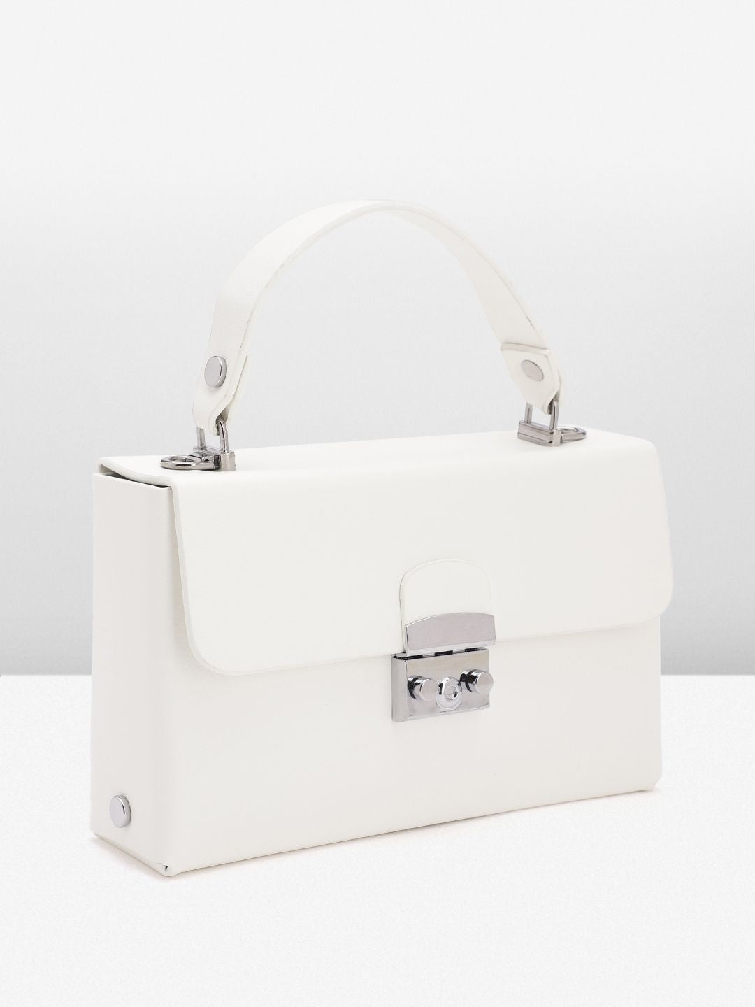 Lino Perros Structured Satchel Handheld Bag