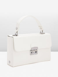 Lino Perros Structured Satchel Handheld Bag