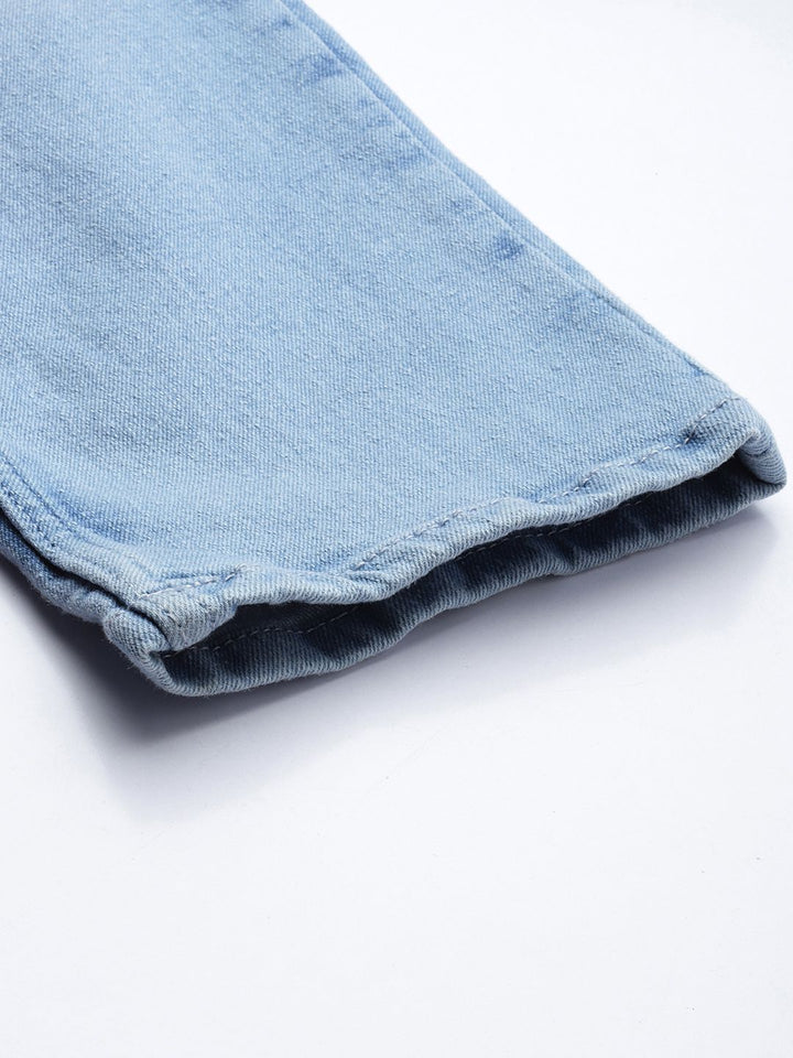The Indian Garage Co Men Blue Slim Fit Stretchable Jeans