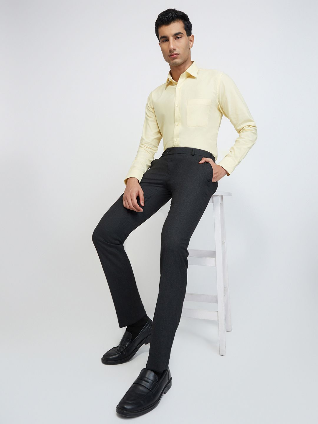 Raymond Men Slim Fit Trousers