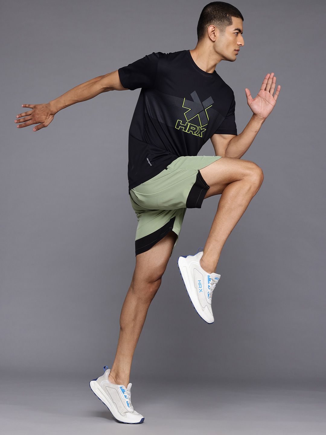 HRX by Hrithik Roshan Men Rapid-Dry Running Shorts