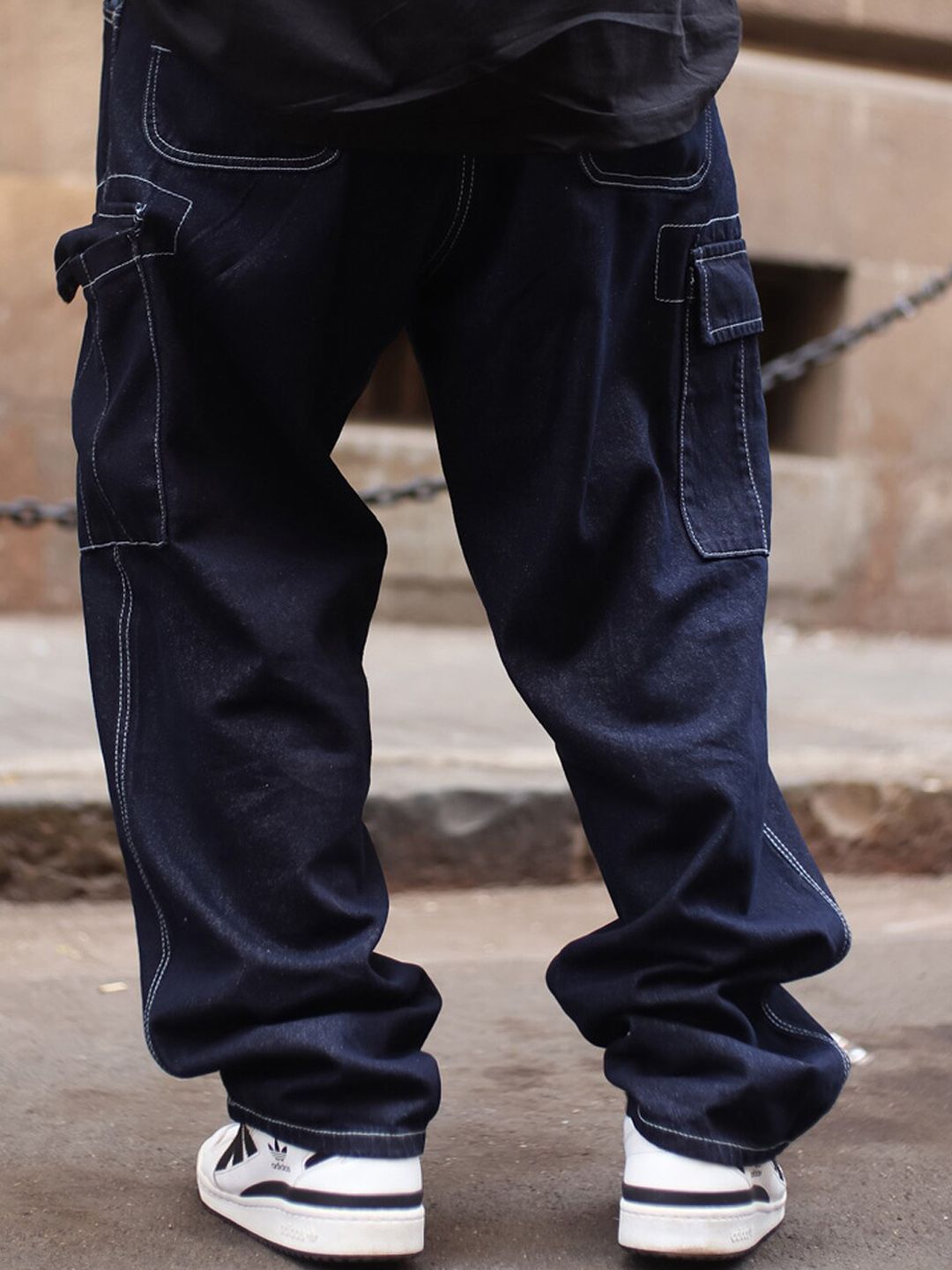 Powerlook Men Cotton Clean Look No Fade Relaxed Fit Jeans