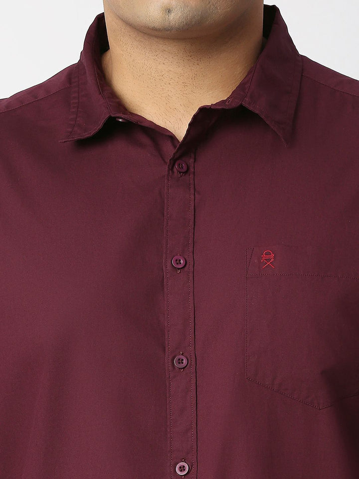 Thomas Scott Plus Size Cotton Casual Shirt