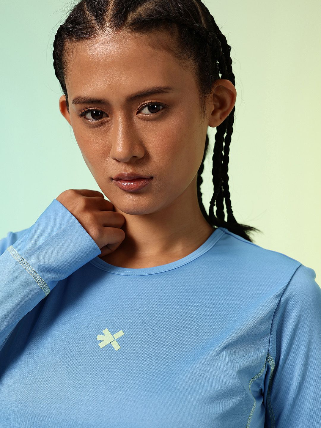 HRX by Hrithik Roshan New Era Story Contrast Stitch Rapid Dry Running T-shirt