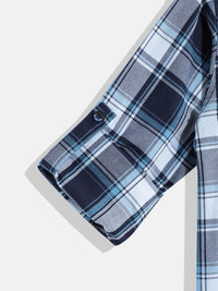 Monte Carlo Boys Checked Casual Smart Fit Shirt