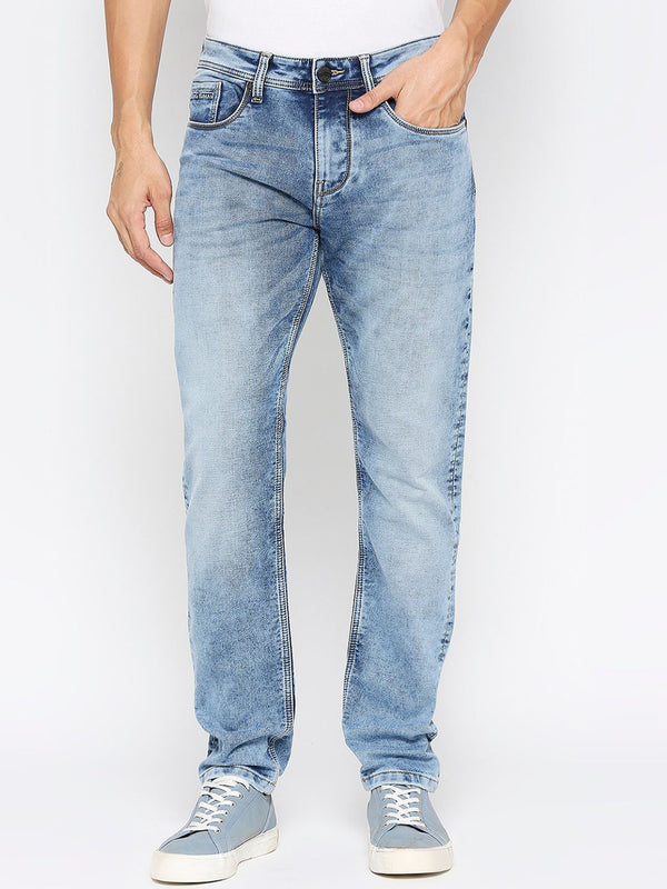 Being Human Men Slim Fit Heavy Fade Jeans