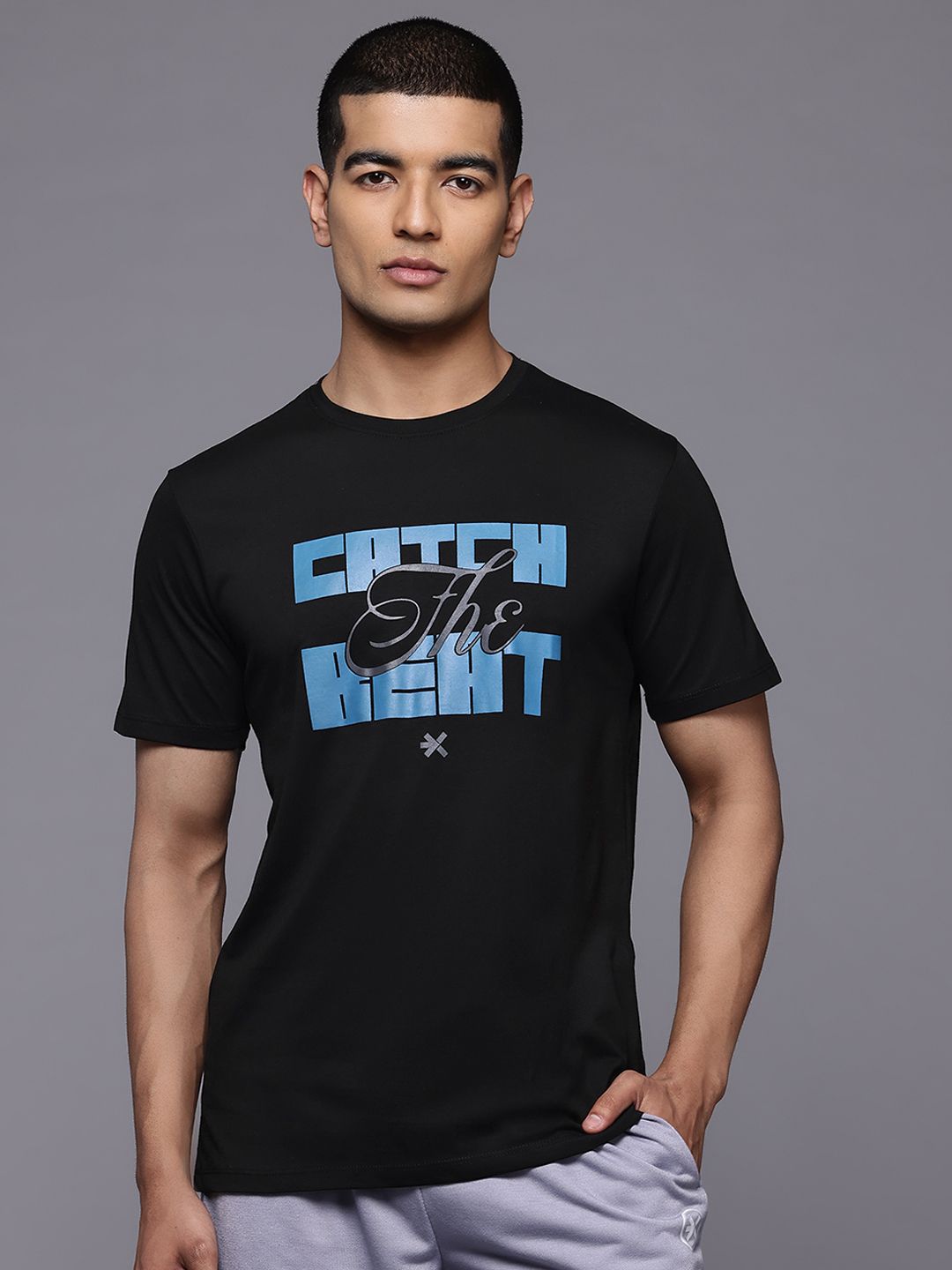 HRX by Hrithik Roshan Men Typography Printed Lifestyle T-shirt