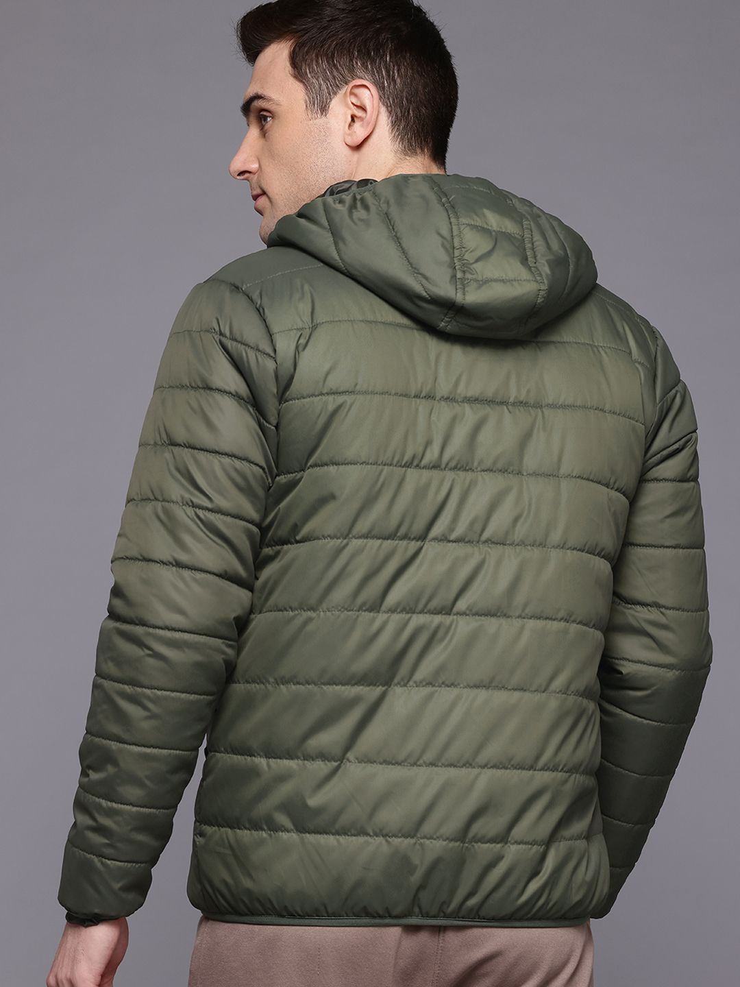 HRX by Hrithik Roshan Solid Lifestyle Padded Jacket