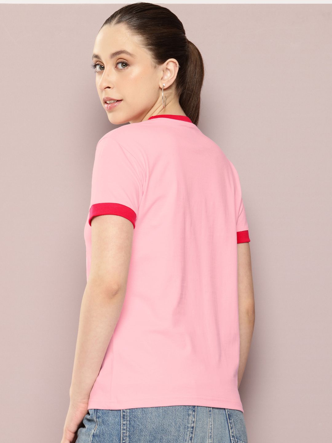 DILLINGER Women Regular Fit Short Sleeve Printed Tshirt