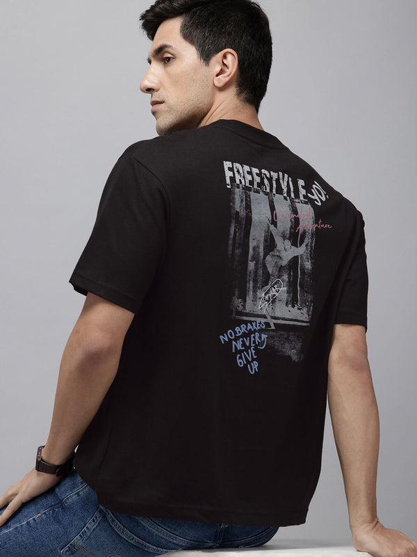 SPYKAR Graphic Printed T-shirt