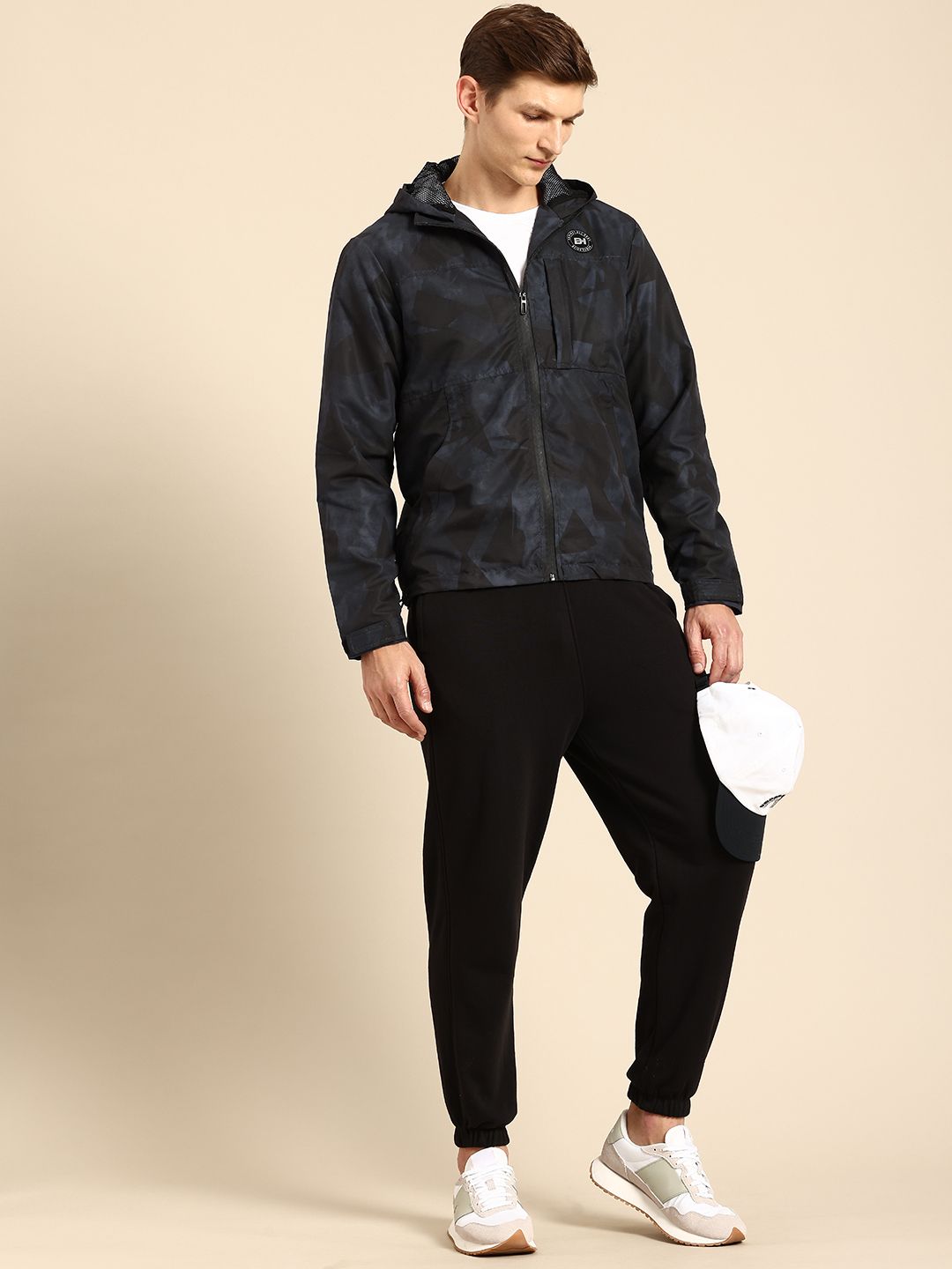 Being Human Abstract Printed Jacket