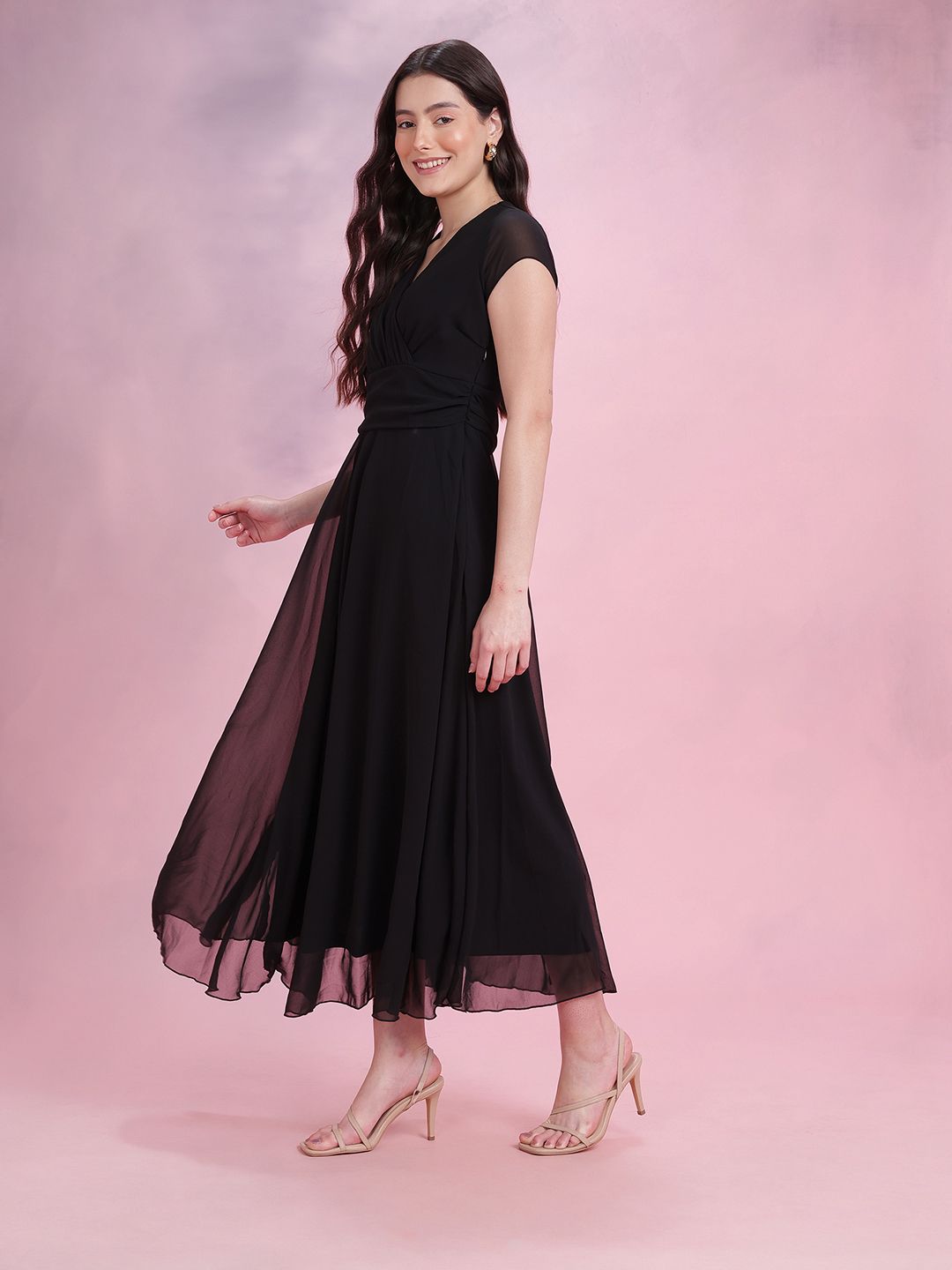 DressBerry Wrap Maxi Dress