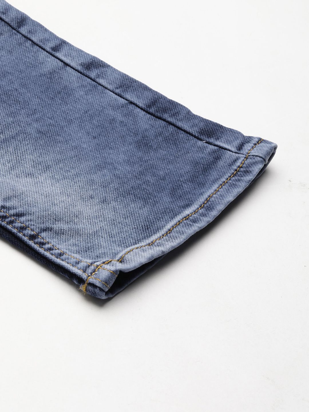 SPYKAR Men Skinny Fit Low-Rise Heavy Fade Stretchable Jeans