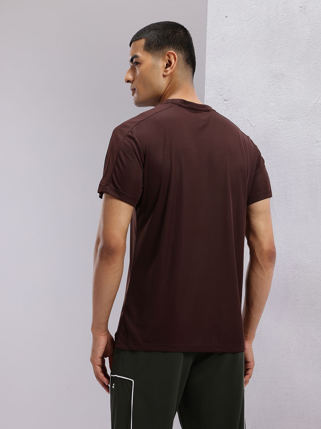 HRX by Hrithik Roshan Brand Logo Print Rapid-Dry Training T-shirt
