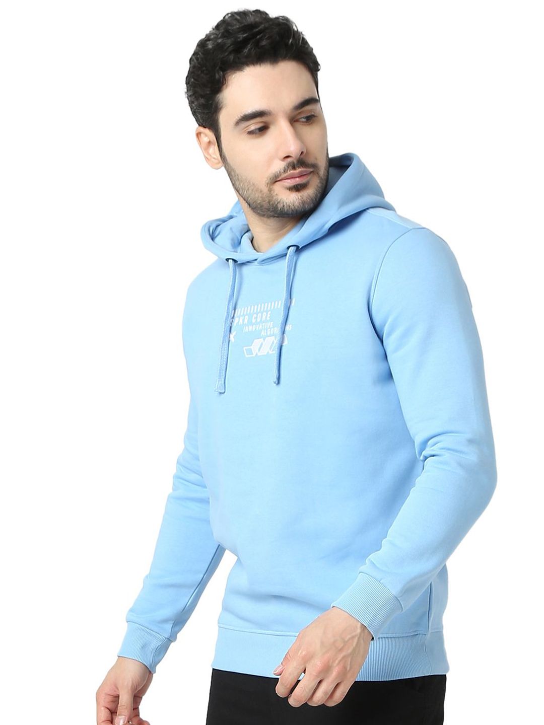 SPYKAR Men Hooded Sweatshirt