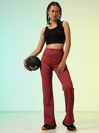 HRX by Hrithik Roshan Women Bootcut Rapid-Dry Training Tights