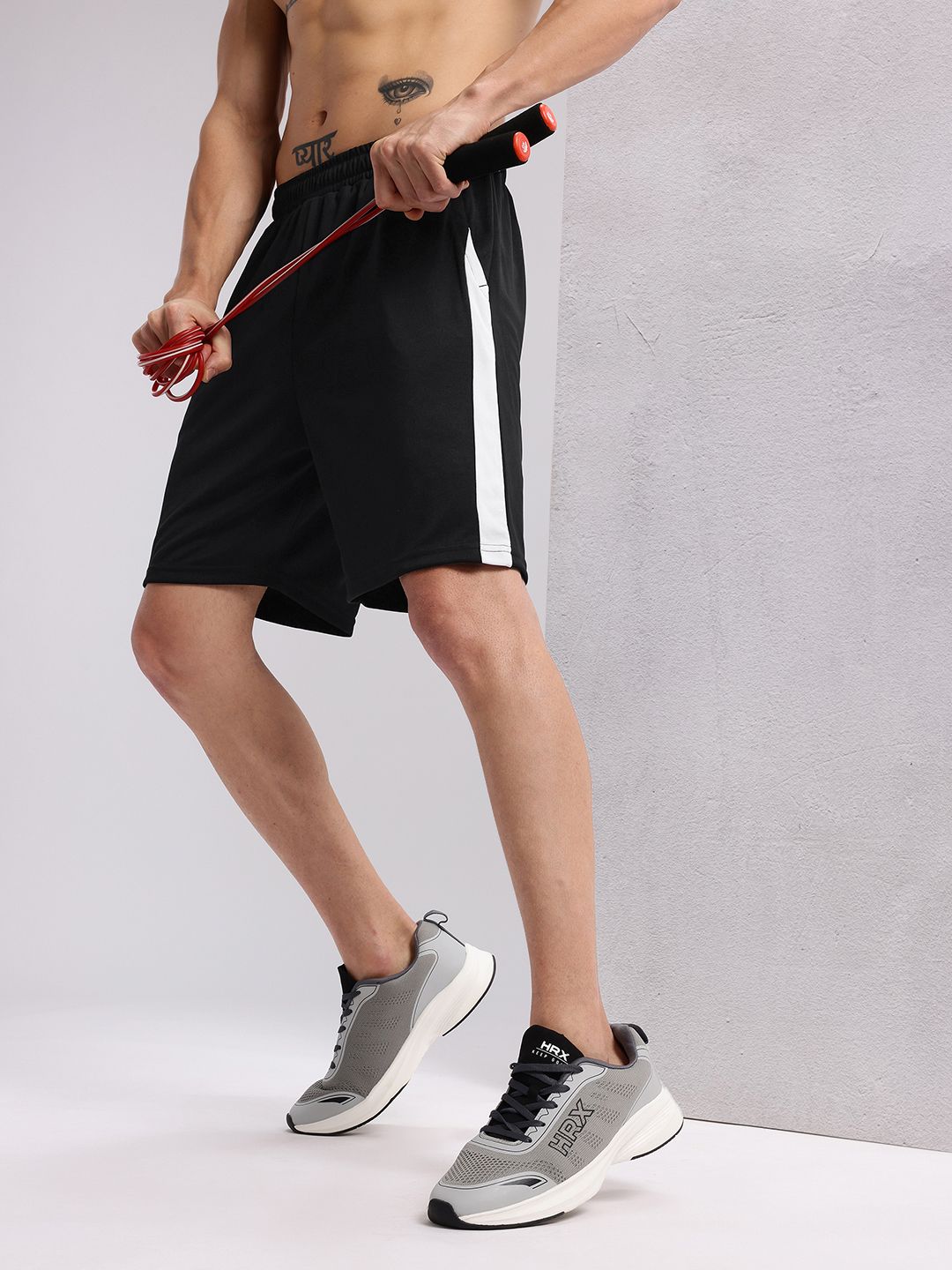 HRX by Hrithik Roshan Men Reflective Rapid Dry Training Shorts