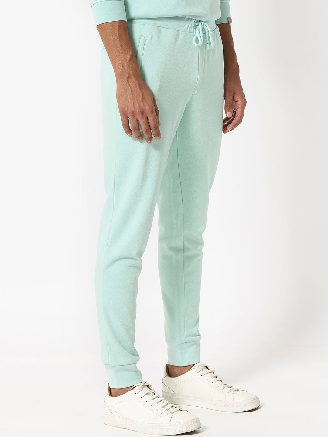 RARE RABBIT Men Shiga Regular Fit Cotton Joggers