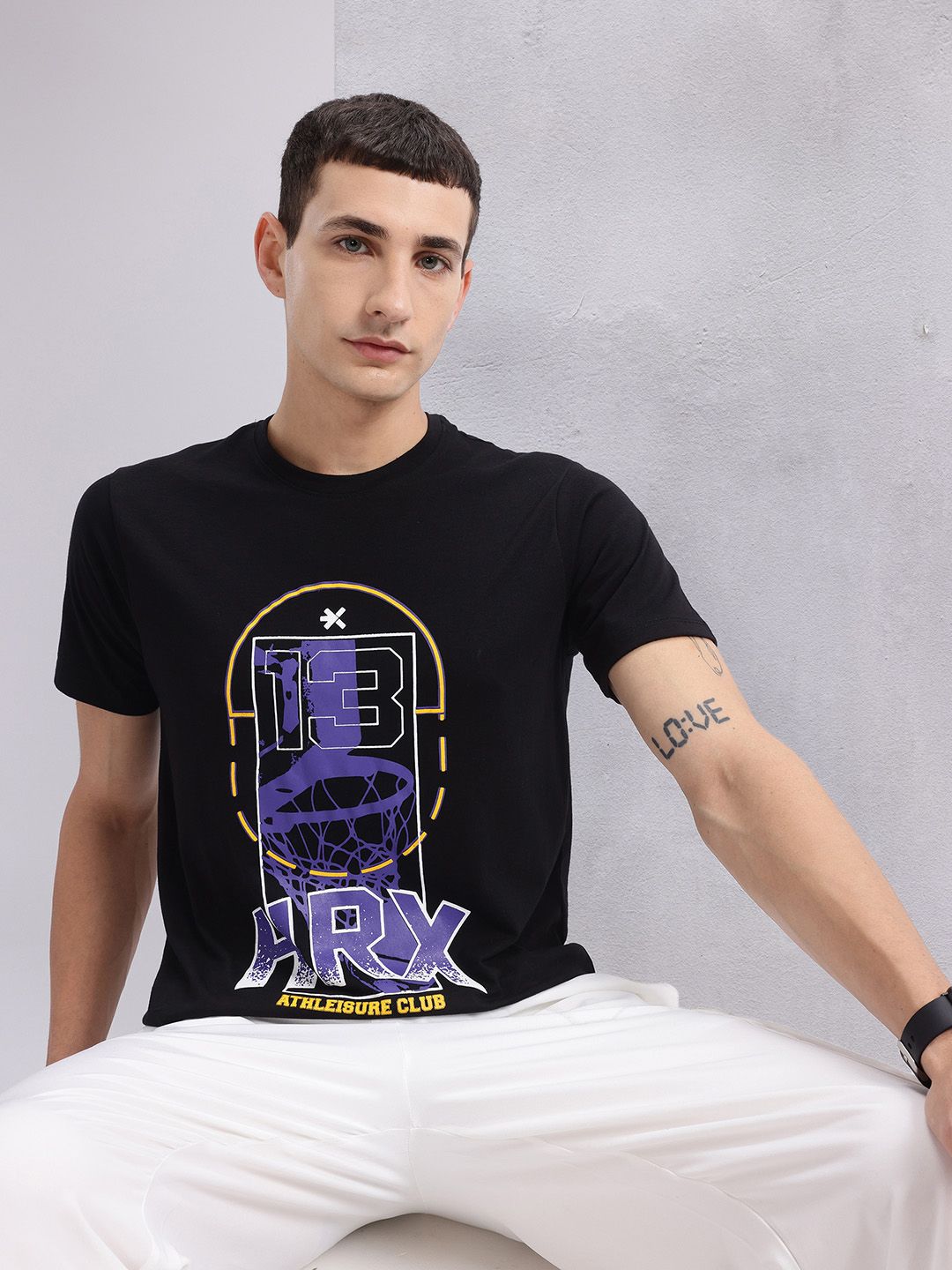 HRX by Hrithik Roshan Printed Lifestyle T-shirt