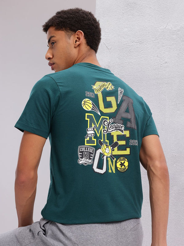 HRX by Hrithik Roshan Typography Printed Lifestyle T-shirt