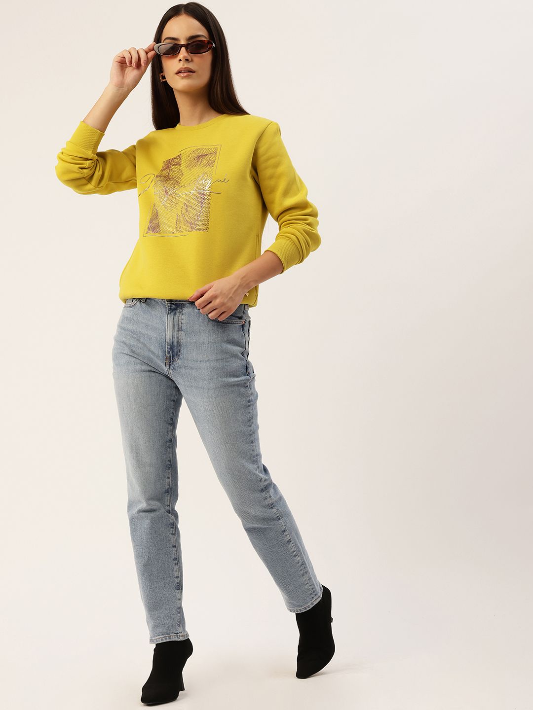Pullover cetak grafik Monte Carlo