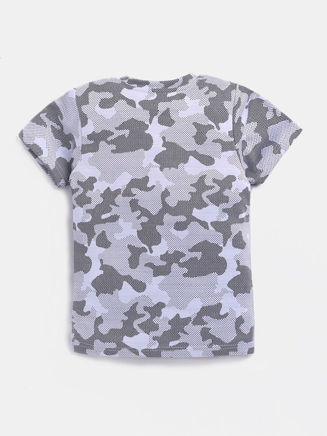 HRX by Hrithik Roshan Boys Camouflage Printed Moisture Wicking T-shirt