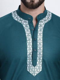 SOJANYA Mandarin Collar Straight Kurta