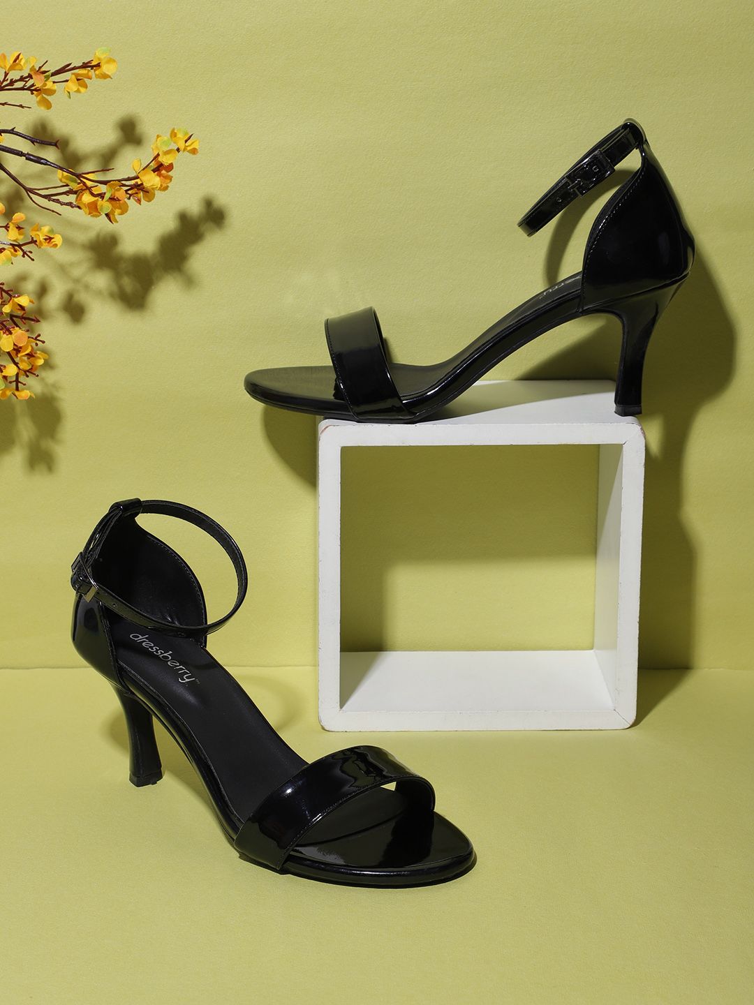 DressBerry Women Mid-Top Slim Heels