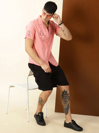 Thomas Scott Liberal Fit Abstract Printed Pure Cotton Casual Shirt