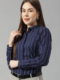Hancock Sharp Slim sesuai dengan baju formal kapas menegak