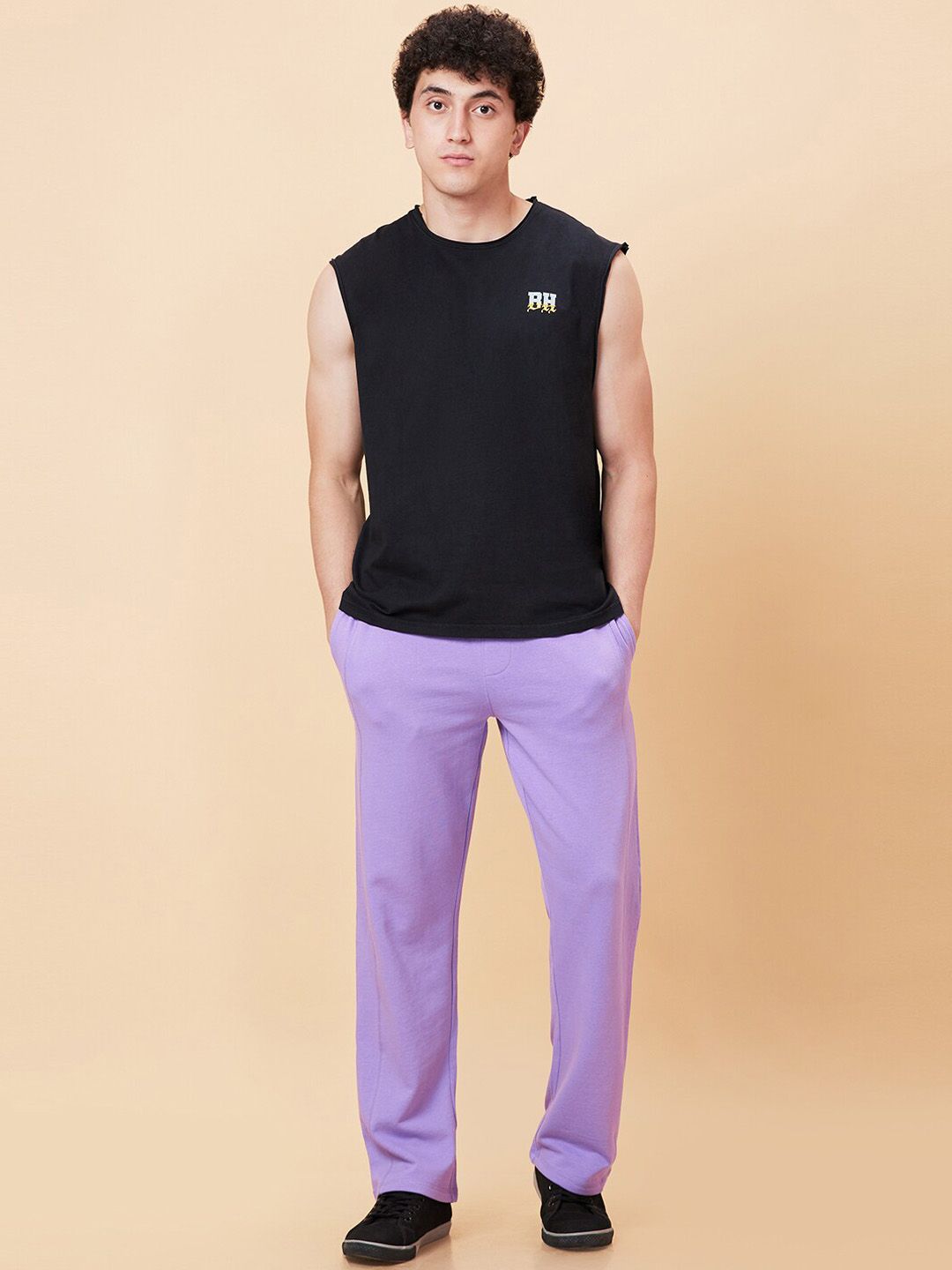 Being Human Men Mid-Rise Track Pant