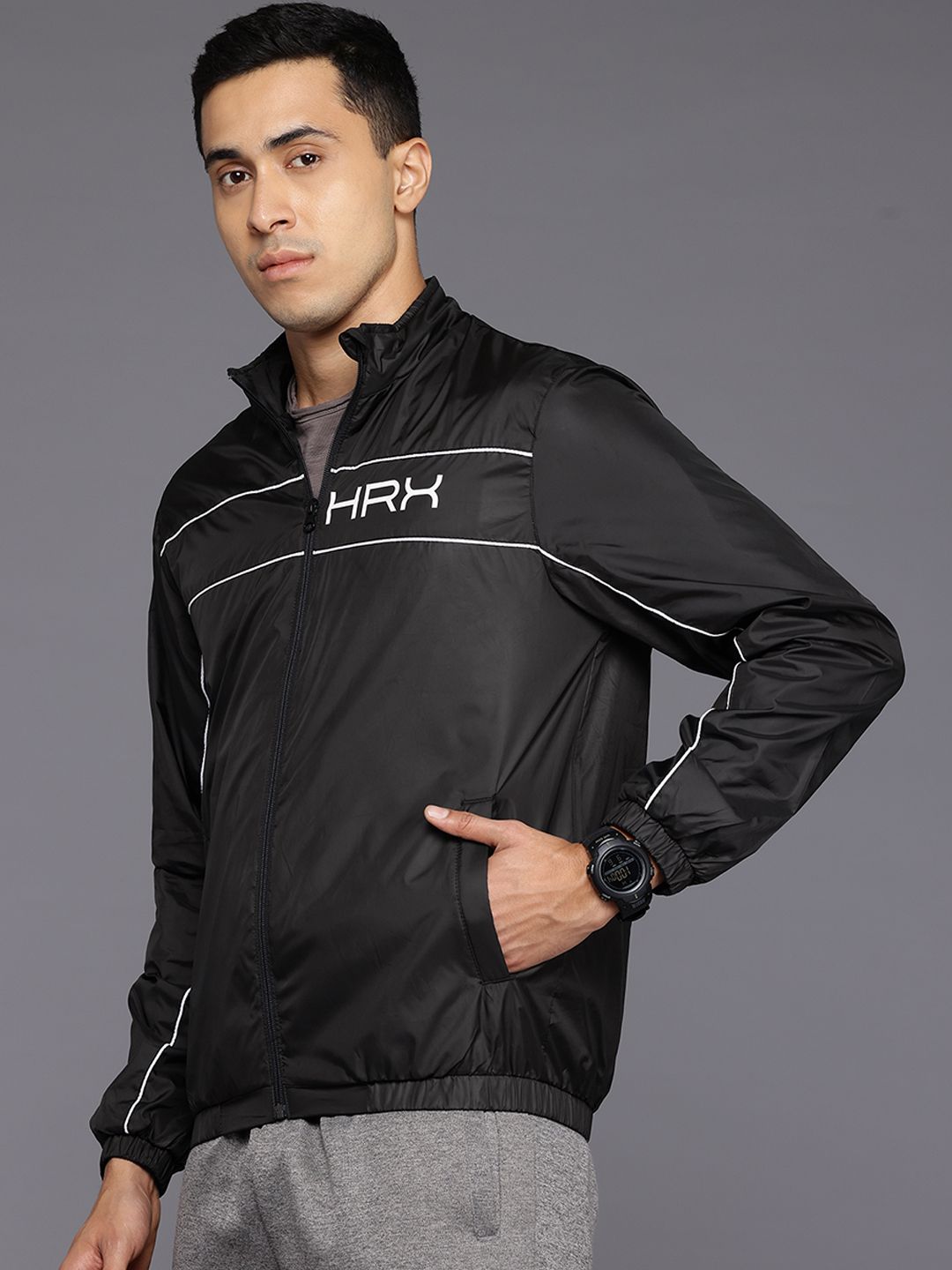 HRX by Hrithik Roshan Rapid-Dry Bomber Jacket