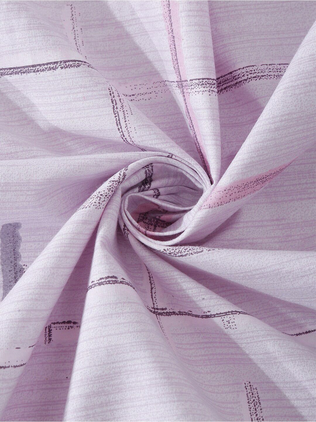 KLOTTHE Purple 400TC Pure Cotton Fitted Super King Double Bedsheet & 2 Pillow Covers