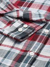 Being Human Slim Fit Checked Pure Cotton Casual Shirt