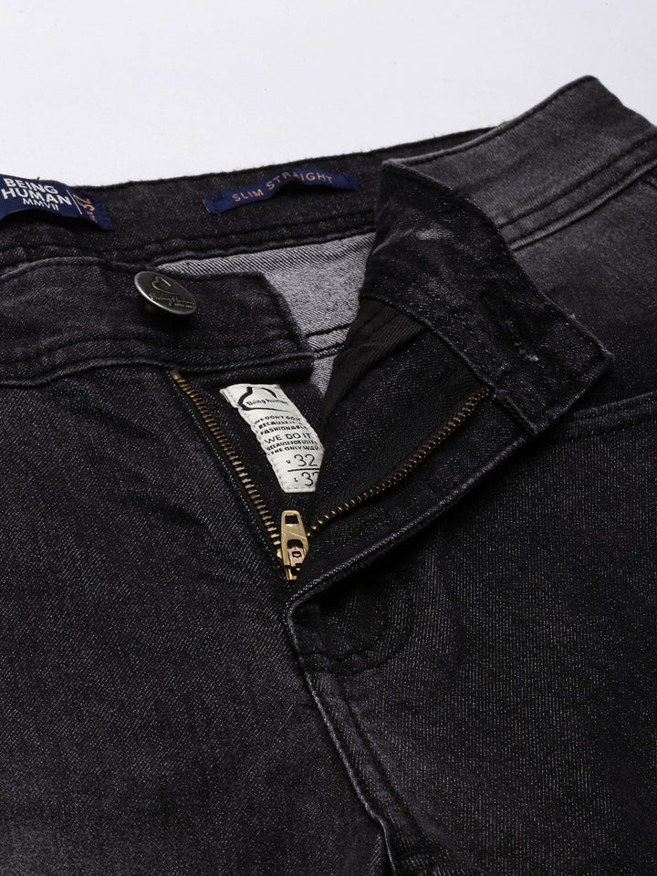 Being Human Men Light Fade Stretchable Slim Fit Jeans